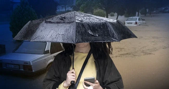 Çok kuvvetli ve şiddetli yağış geliyor! Meteoroloji saat verdi: 26 ilde sarı ve turuncu alarm! Sel, su baskını ve rüzgar uyarısı...