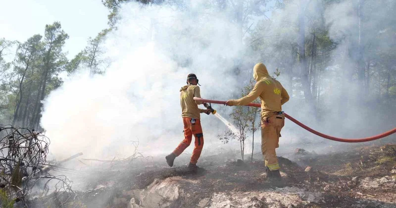 Seydikemer de Orman Yangını Kontrol Altında