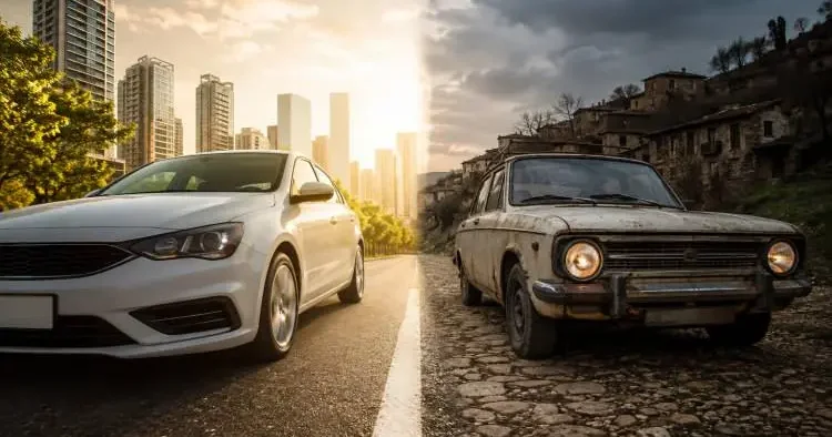 Türkiye’de otomobillerin yaşı şehirden şehre değişiyor! Zirvede bakın hangi il var