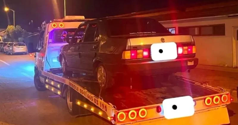 Kastamonu da ses kirliliğine sebep olan 5 araç trafikten men edildi