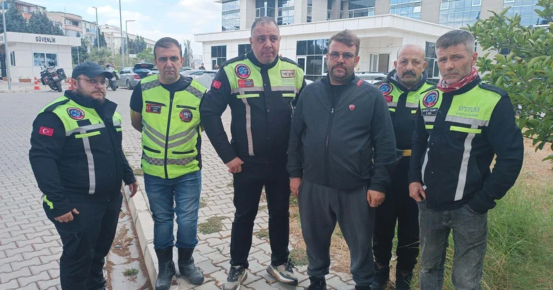 Tır kazasında ölen Motovlogcu Dayı için motorcular Adli Tıp önünde! Altın Elbiseli Adam ı örnek almış