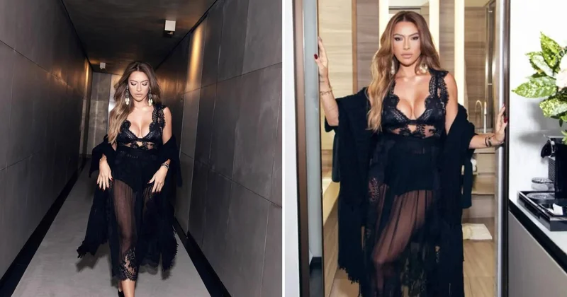 Hadise Milano Moda Haftası nda cesur tarzıyla dikkat çekti