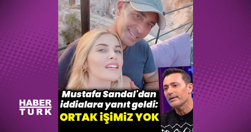 Mustafa Sandal dan açıklama: Melis eşim ama ortağım değil