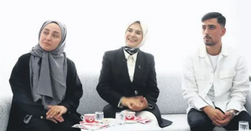 Göktaş yeni evli çiftin misafiri oldu