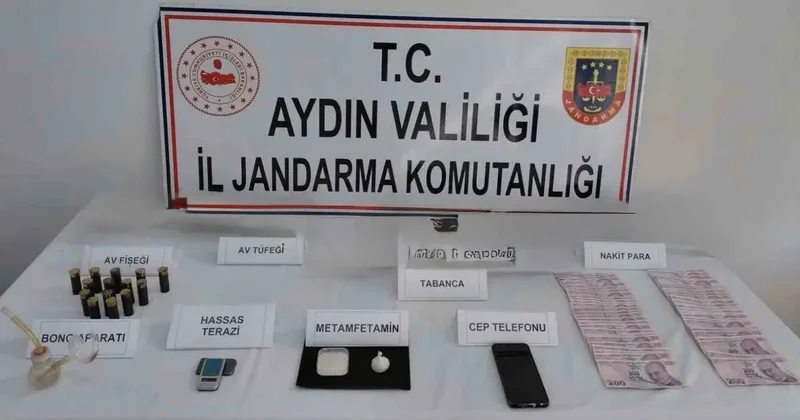 Uyuşturucu imal ve ticareti yapılan adrese baskın