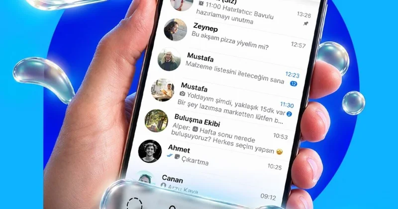 BiP’ten iPhone a özel arayüz