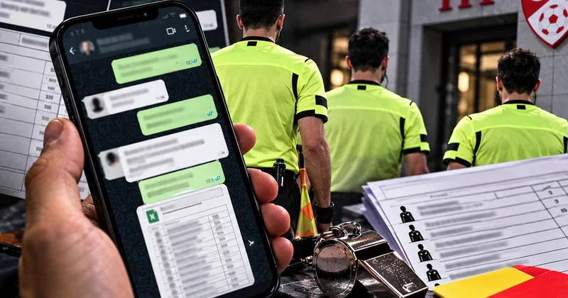 MHK soruşturmasında İstanbul da görev yapan 17 hakemin adı WhatsApp ta sıralandı