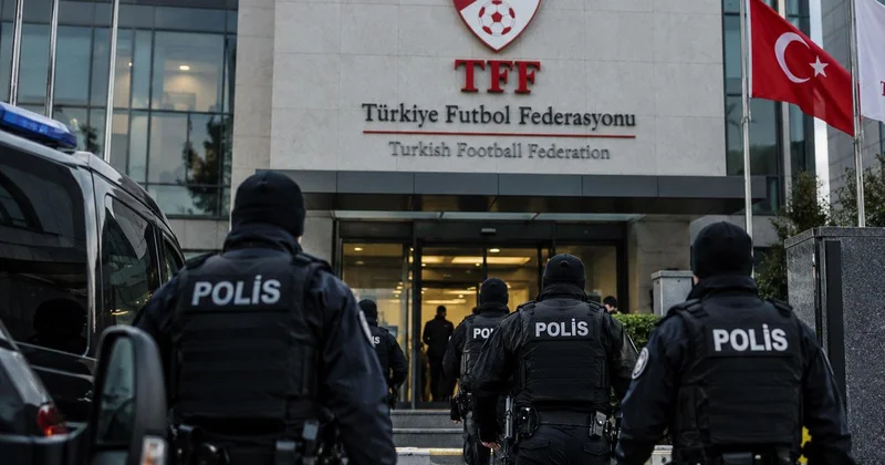 Polis ekipleri TFF binasına ulaştı: O görüntüler tek tek incelenecek