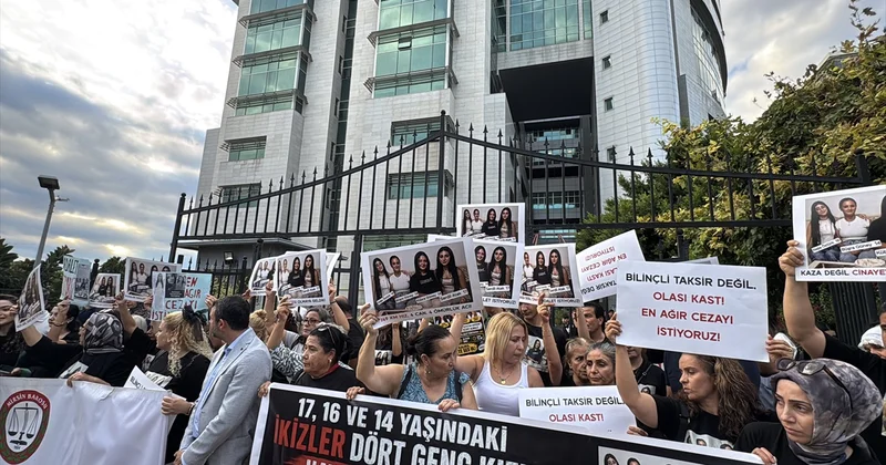 Mersin de ikizler ve iki kuzeninin ölümüne neden olan sürücünün davası ertelendi
