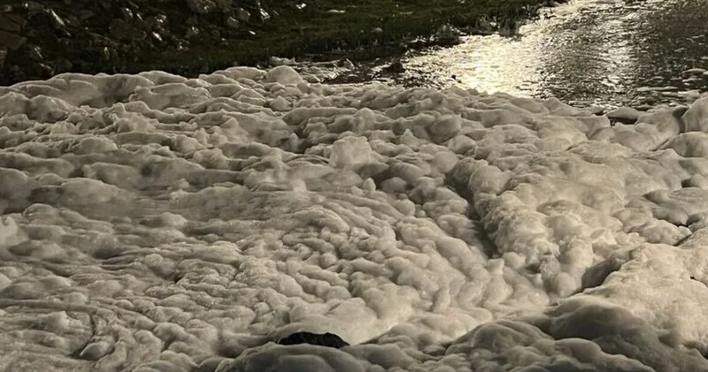 Yoğun köpük analizi tamamlandı Son dakika haberleri
