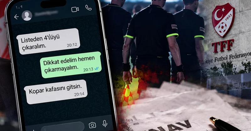 Türk futbolunu sarsacak WhatsApp yazışmaları: Kopar kafasını gitsin