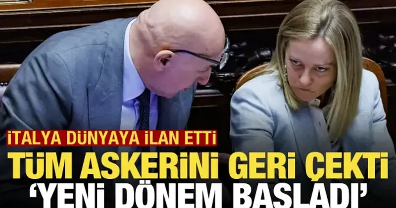 İtalya nın Irak taki askeri varlığı sona erdi