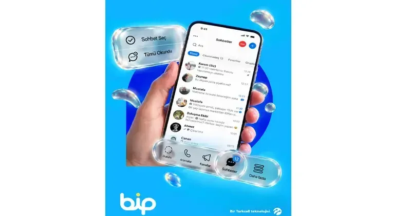 BiP, iPhone için Liquid Glass arayüzünü kullanıma sundu