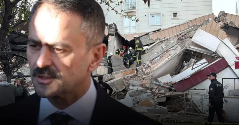 Çöken binanın önünde valiyi terleten çıkış: Apar topar konuşmayı bitirdi Sözcü Gazetesi