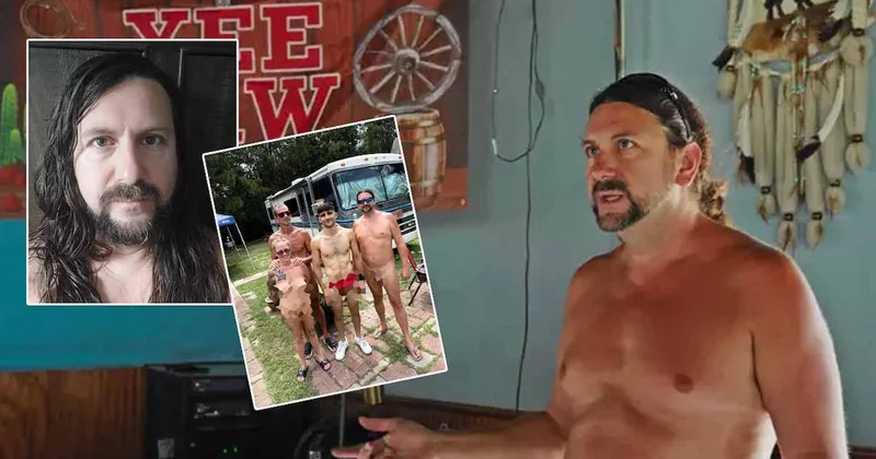 Lakabı Çıplak İsa , annesi, babası ve kız kardeşiyle çıplaklar kampı işletiyor! Burada her gün orji yok diyerek tüm Sözcü Gazetesi