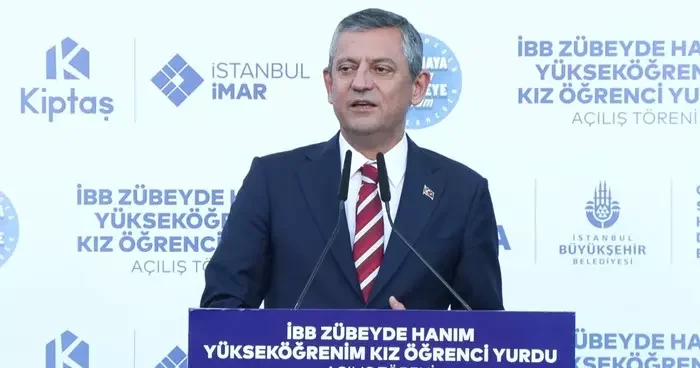 Özgür Özel, Şişli de kız öğrenci yurdu açılış törenine katıldı