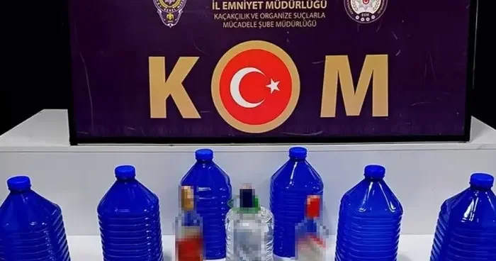 Isparta’da 33,5 litre kaçak alkol ve elektronik cihaz yakalandı