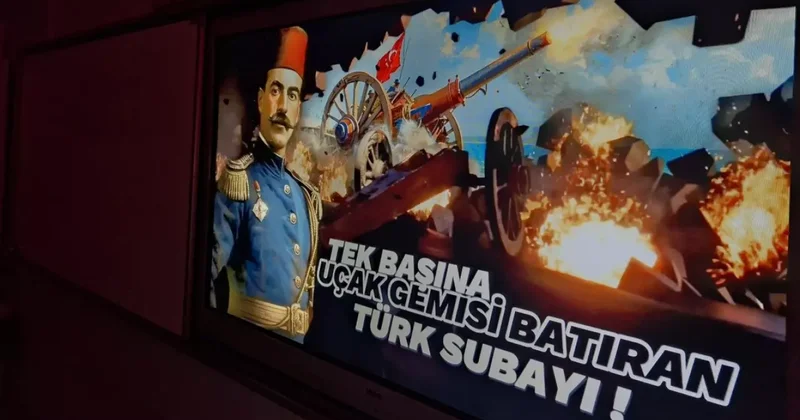 Dünya tarihine damga vuran Türk kahramanına anıt! İlk defa uçak gemisi batırmıştı
