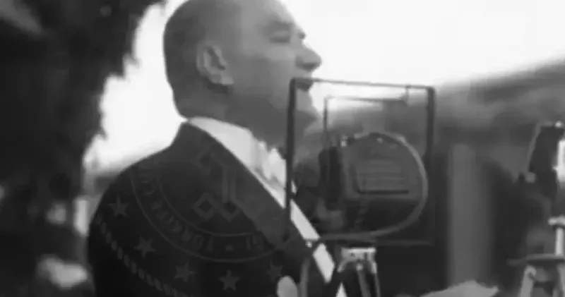 Bakanlıktan, 10 uncu Yıl Nutku görüntüleri ile kutlama