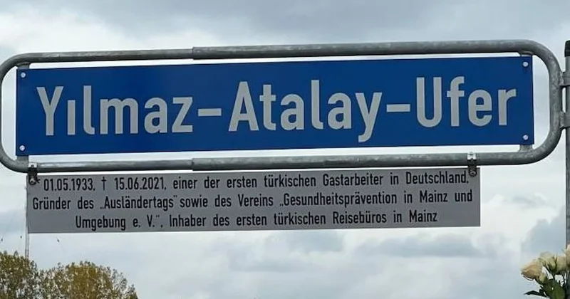 Almanya’da bir sokağa Çorumlu işçinin adı verildi Sözcü Gazetesi