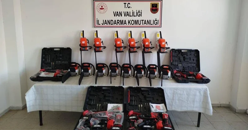 Van da 430 bin TL değerinde gümrük kaçağı eşya ele geçirildi