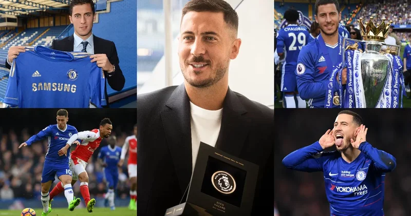 Eden Hazard, İngiltere Premier Lig Şöhretler Müzesi ne seçildi