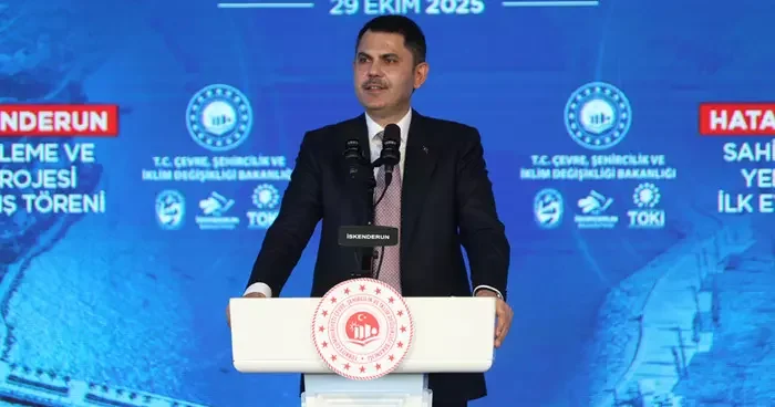 Bakan Murat Kurum, açılışta konuştu: Türkiye nin en güzel sahil düzenlemesi İskenderun umuzda olacak