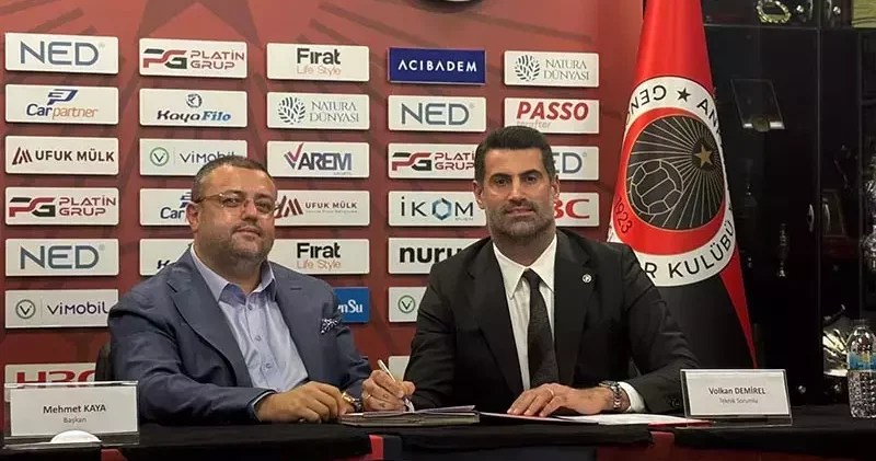 Gençlerbirliği’nde Volkan Demirel dönemi resmen başladı