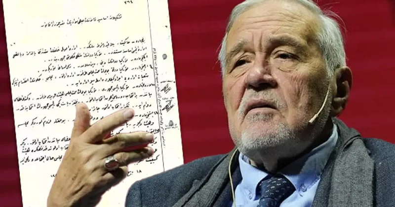 Osmanlıca kaleme alınmış: İlber Ortaylı, ‘Cumhuriyet’in ilan belgesini paylaştı