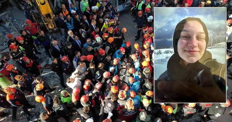 Enkazdan kurtarılan Dilara dan güzel haber