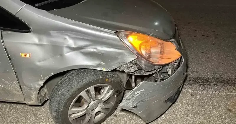 Sürücü ve yolcunun yaralandığı motosiklet kazası Uşak Haberleri