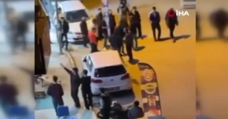 Elazığ da dehşet anları! Çay ocağına pompalı tüfekle saldırı düzenlendi