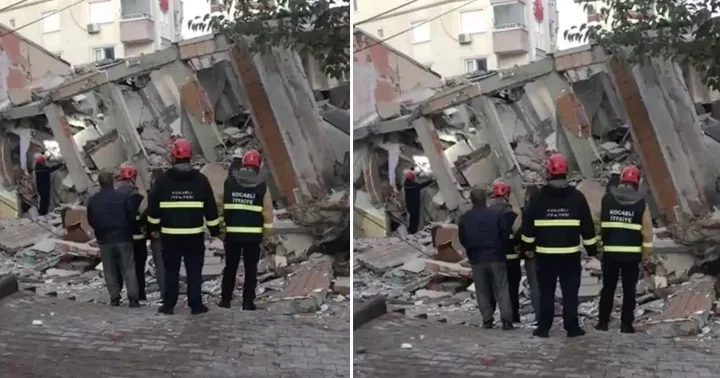 Son dakika... Gebze de 6 katlı bina çöktü! Çok sayıda ekip sevk edildi