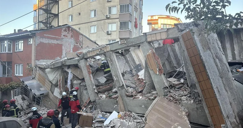 Gebze de çöken bina ile ilgili soruşturma başlatıldı