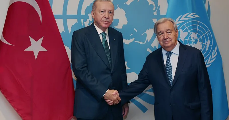 Erdoğan açıkladı: Atatürk Uluslararası Barış Ödülü bu yıl Bm Genel Sekreteri Guterres e verilecek