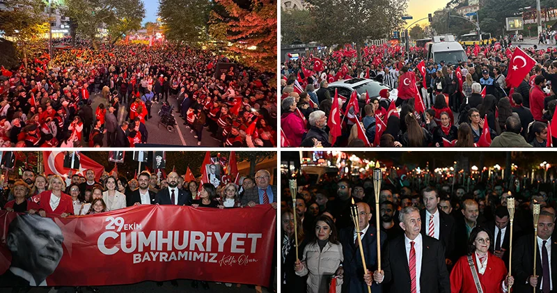 29 Ekim Cumhuriyet Bayramı ülke genelinde büyük bir coşkuyla kutlandı!
