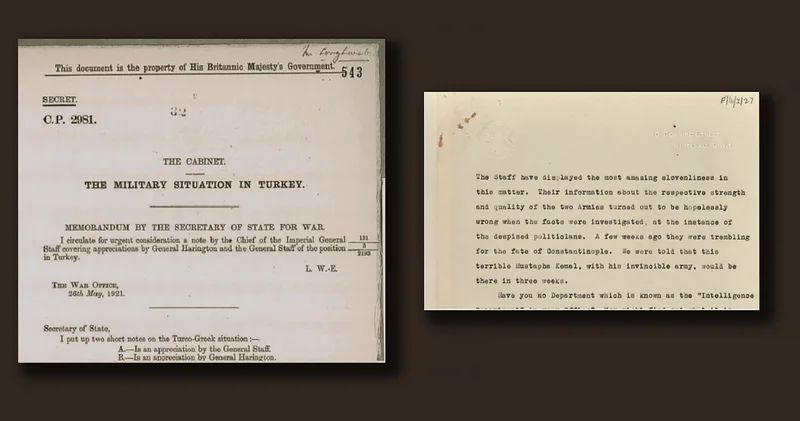 Türklerle dost olun Lloyd George nin büyük yanılgısı!