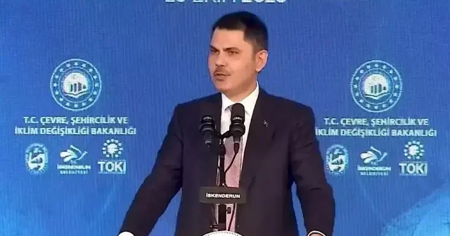 Bakan Kurum depremde çöken İskenderun Sahil Yenileme Projesi’nin ilk etabının açılışını yaptı VİDEO İZLE