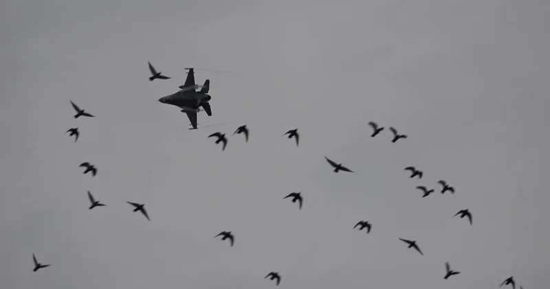 F 16 lardan Çorum ve Amasya da nefes kesen gösteriler
