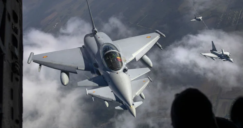 Son dakika: Gökyüzünde yeni mimari: Typhoon, KAAN ve F 16 üçlüsü