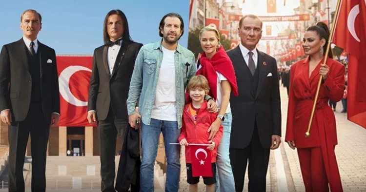 Bugün her yerde bir hazırlık, bir kutlama var... Yaşasın Cumhuriyet!