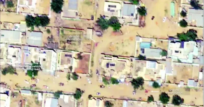 Sudan’daki katliam uzaydan görülüyor: El Faşir kan gölü Dünya Haberleri