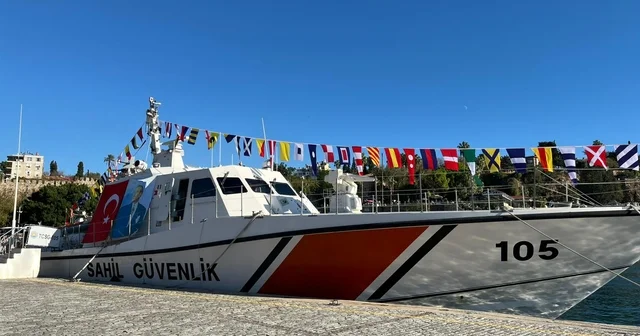 TCSG 105 botu Antalya da ziyarete açıldı Antalya Haberleri