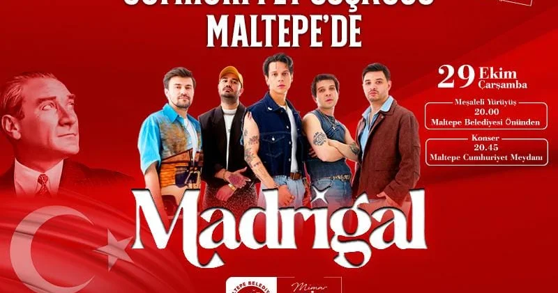 CUMHURİYET’İN 102. YIL COŞKUSU MALTEPE’DE YAŞANACAK