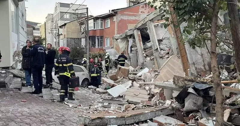 Gebze de çöken 6 katlı binanın eski hali ortaya çıktı!