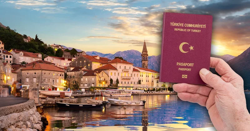 Karadağ dan Türkiye ye vize kararı: THY bileti olanları uyardı