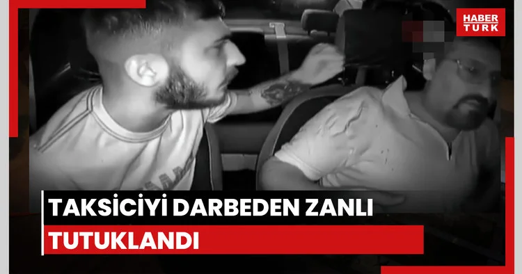 Taksiciyi darbeden zanlı tutuklandı