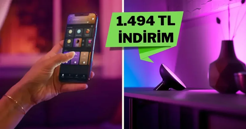 Evinizin havasını değiştirin: Philips Hue Bloom şimdi 1.494 TL indirimli