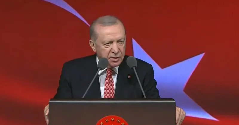 Cumhurbaşkanı Erdoğan, Ankara da Türk devletleri liderleri konuk ettiği programda konuşuyor
