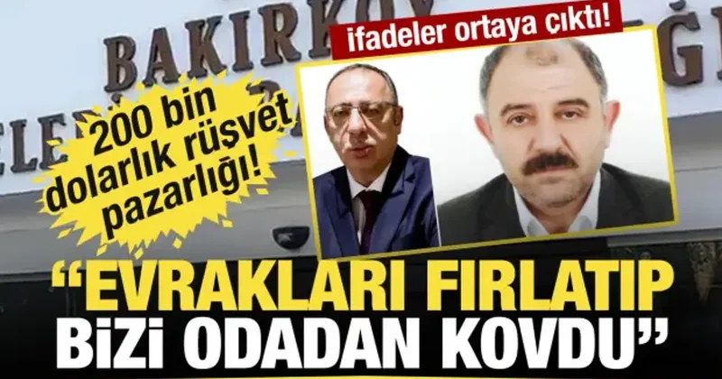 Bakırköy de esnafın ruhsat için 200 bin dolarlık imtihanı! Rezil ifadeler ortaya çıktı